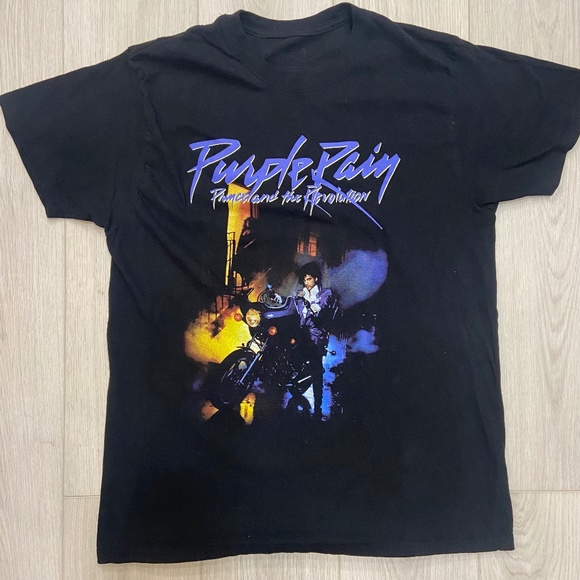 Purple Rain Prince and The Revolution Graphic Tee Vintage Style Size XL - Picture 1 of 9